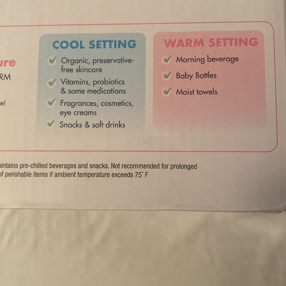 Brand New Mini Refrigerator and/or Warmer with a flip of a button!! - Picture 13 of 17